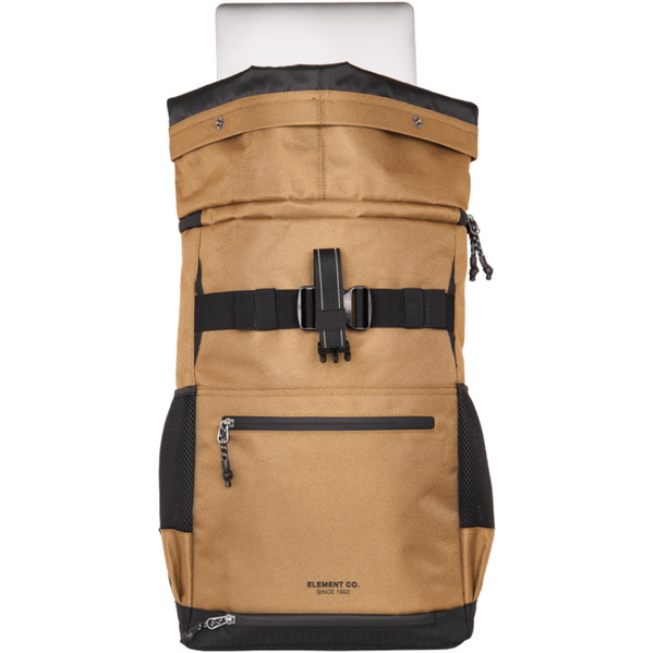 2026 Element Mens Ground Skate Roll Top Backpack ELYBP00149 - Kangaroo